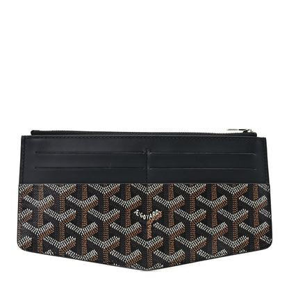 Goyard Goyardine Insert Louise Wallet Black 1 of 7