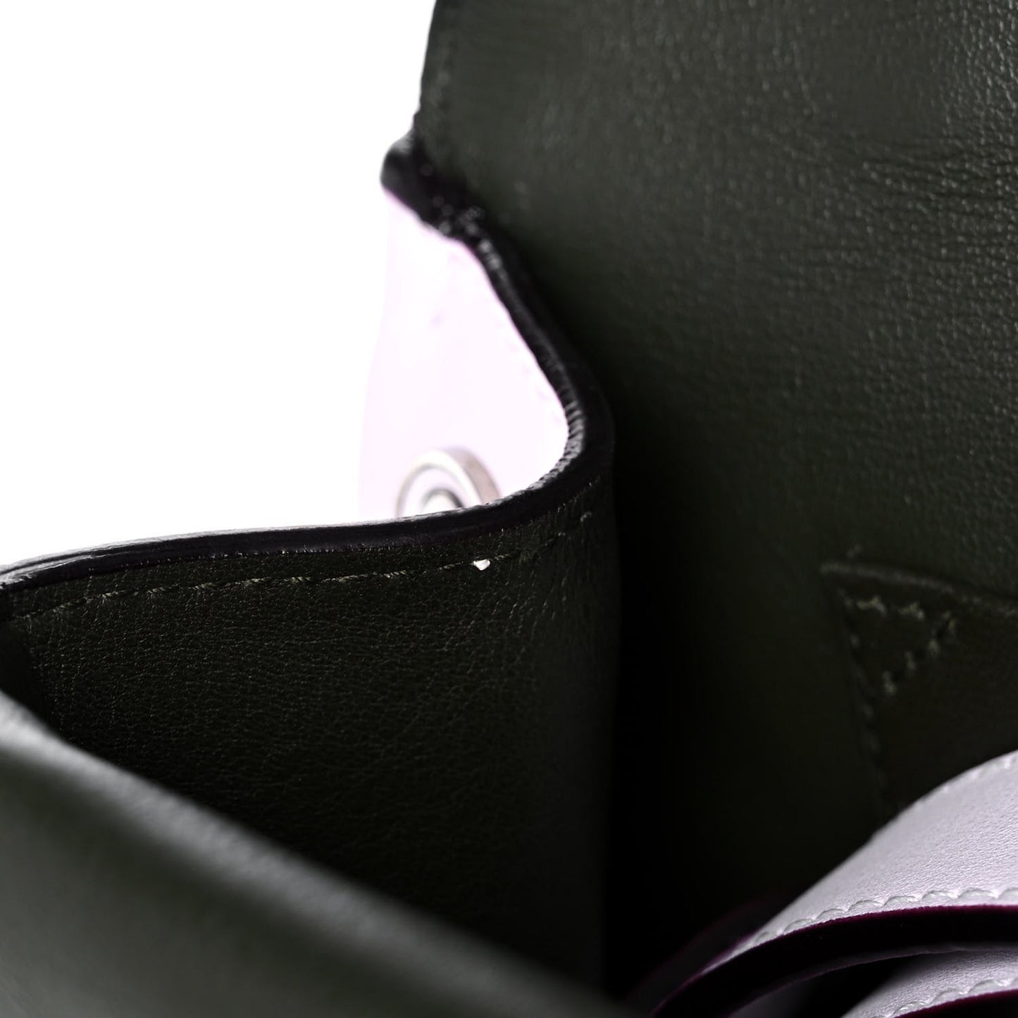 Smooth Calfskin Mini Be Dior Flap Lilac