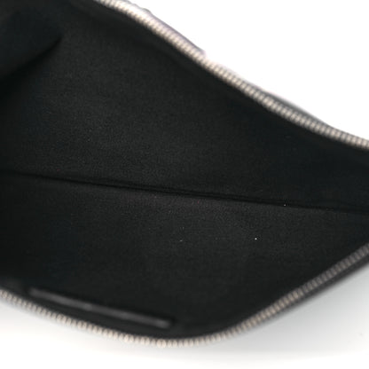 Givenchy Textured Coated Canvas Madonna Print Large Cosmetic Pouch Black 5 of 11