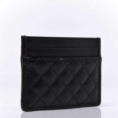 Gucci Calfskin Web Trapuntata Ophidia Card Holder Black 3 of 16