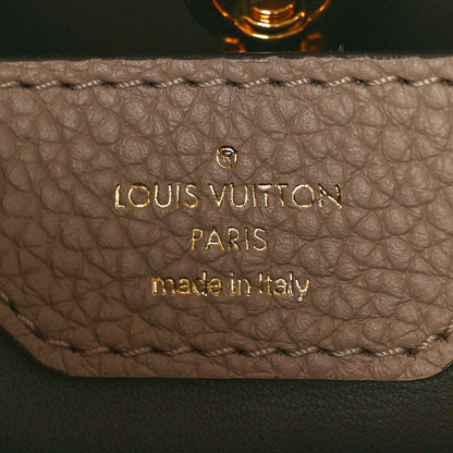Louis Vuitton Taurillon Capucines BB Galet 6 of 9