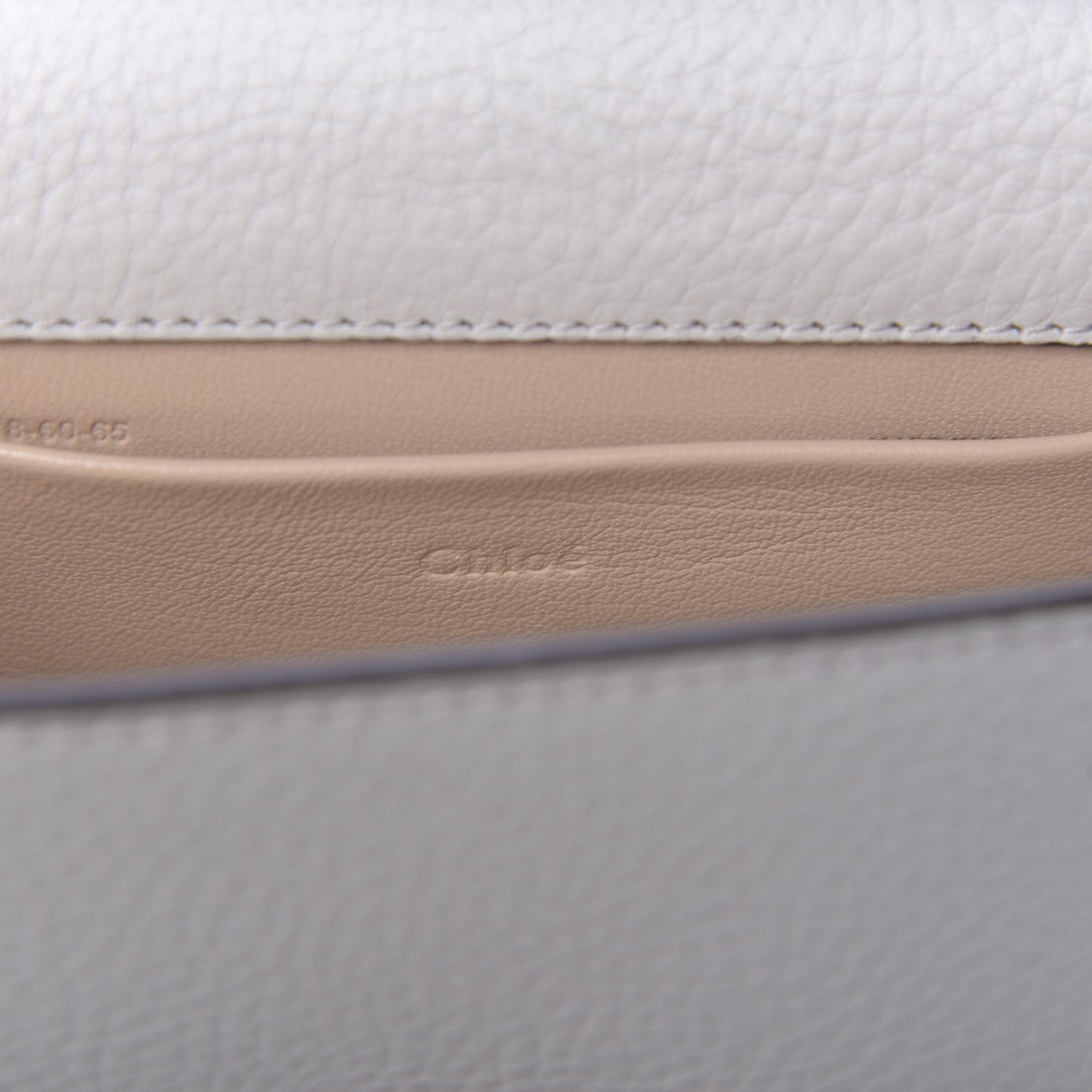 Calfskin Small Nile Bracelet Minaudiere Bag Airy Grey
