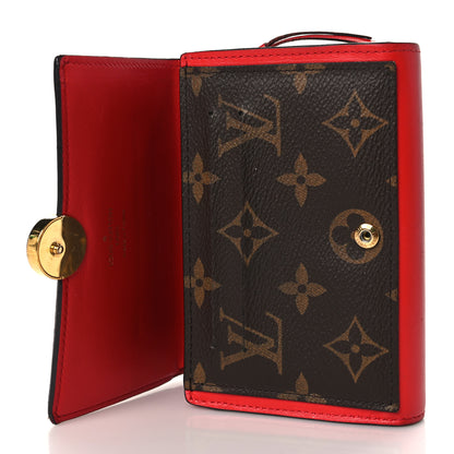 Louis Vuitton Monogram Flore Compact Wallet Coquelicot 5 of 7