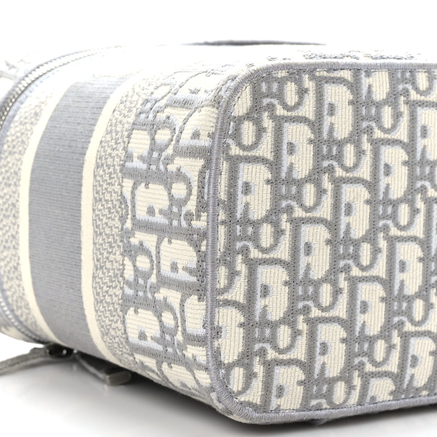 Oblique Diortravel Vanity Case Grey