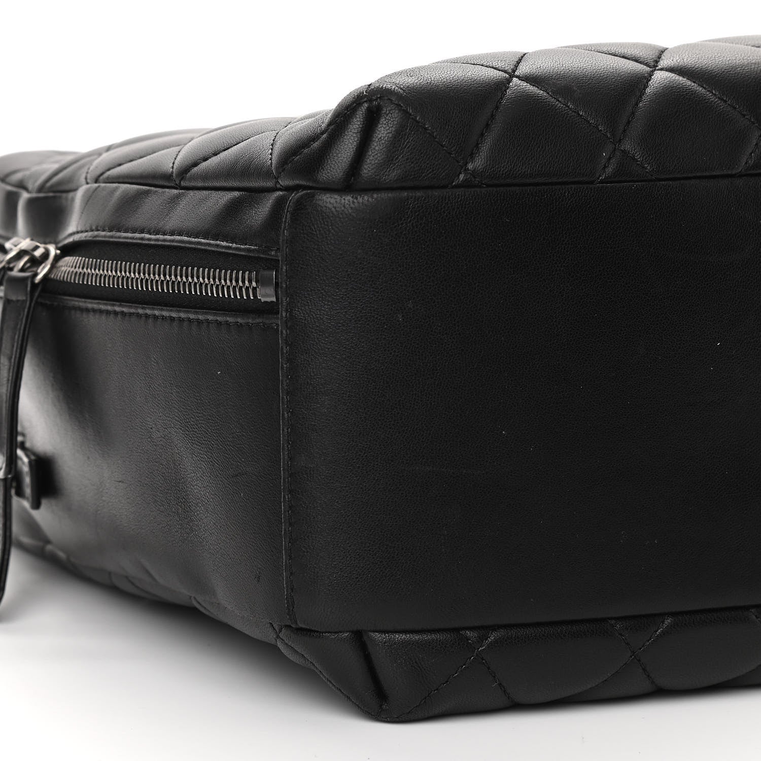 Chanel Lambskin Quilted Large Trendy CC Bowling Bag Black 10 of 12