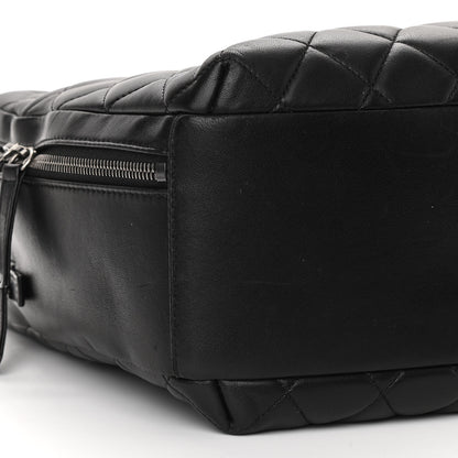 Chanel Lambskin Quilted Large Trendy CC Bowling Bag Black 10 of 12