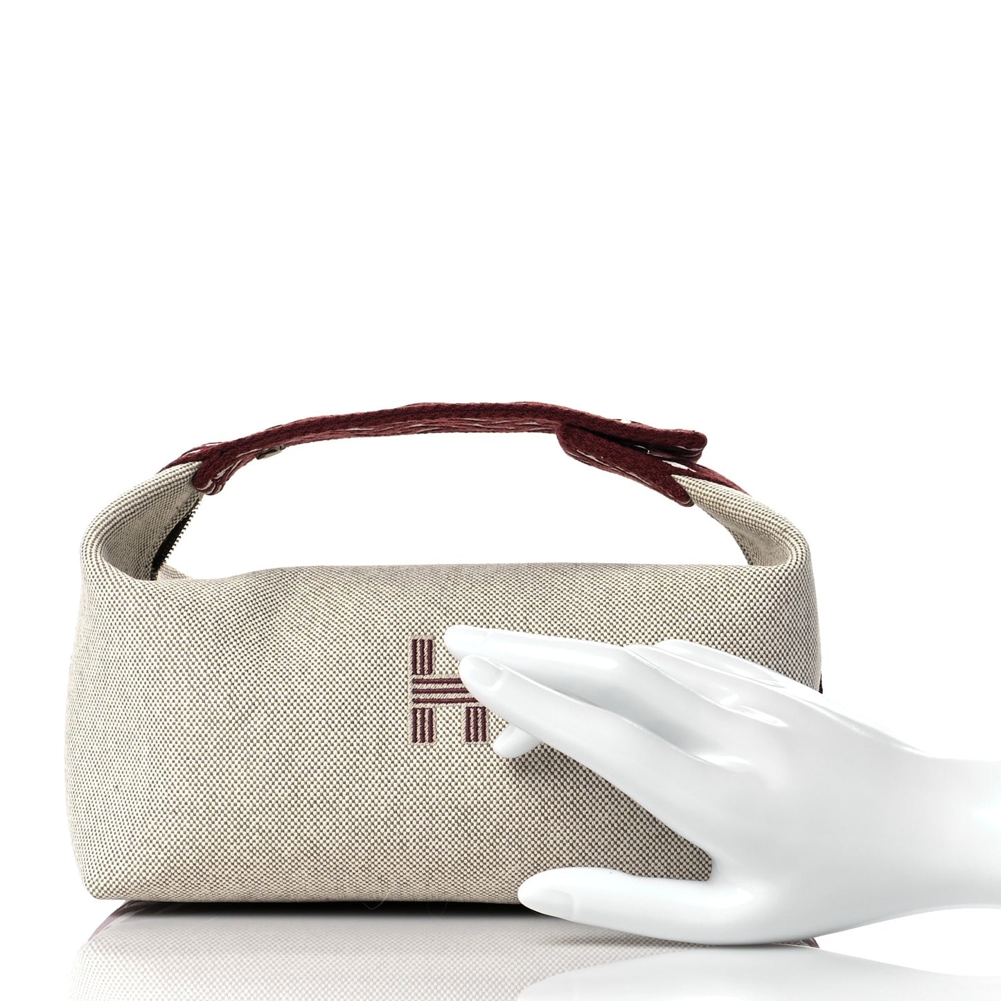 Canvas Small Bride-A-Brac Natural Rouge H
