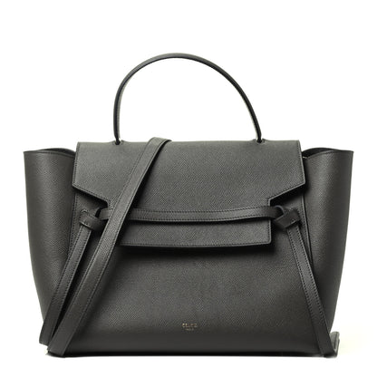 Celine Grained Calfskin Mini Belt Bag Grey 1 of 4