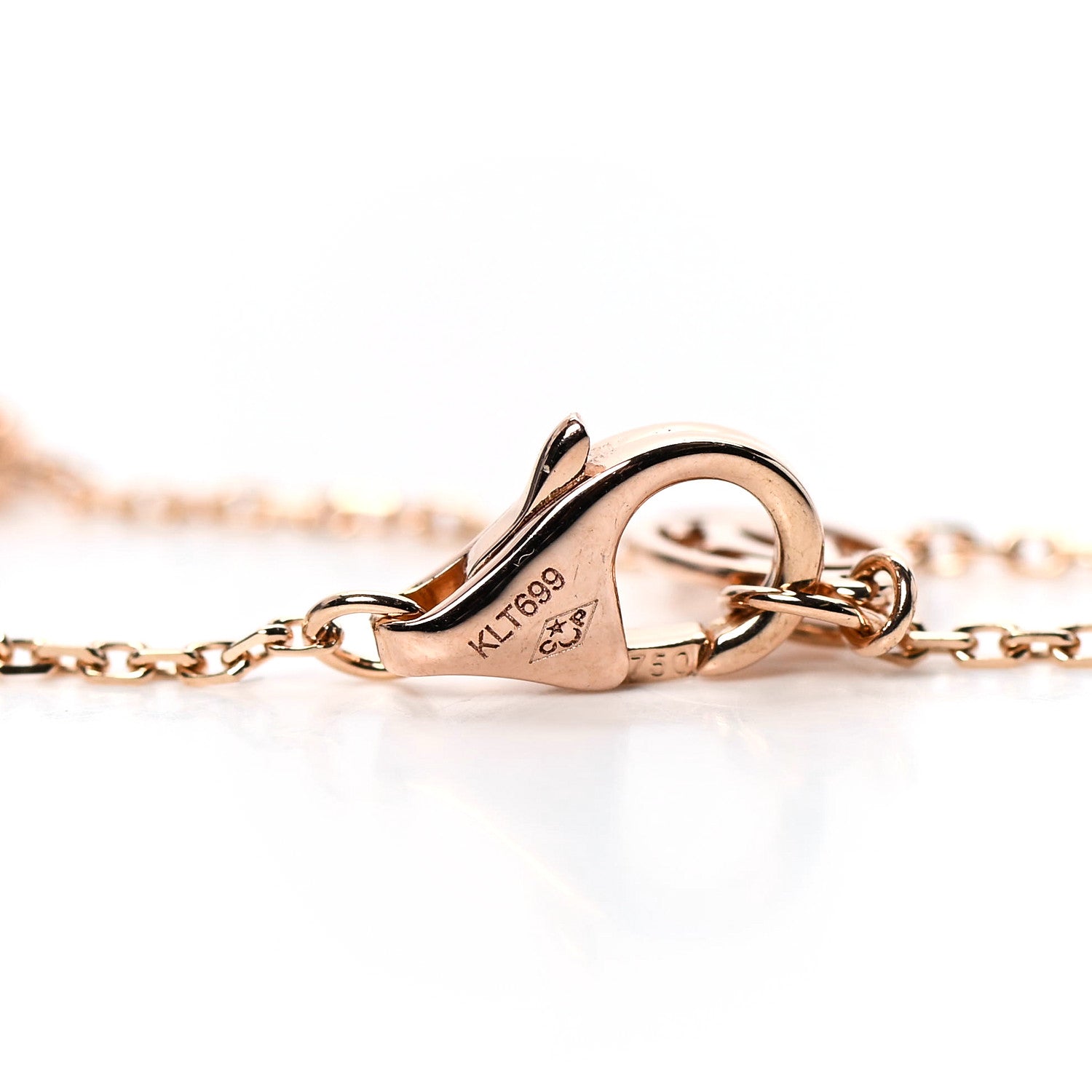 Cartier 18K Pink Gold Diamond XS D'Amour Bracelet 4 of 6