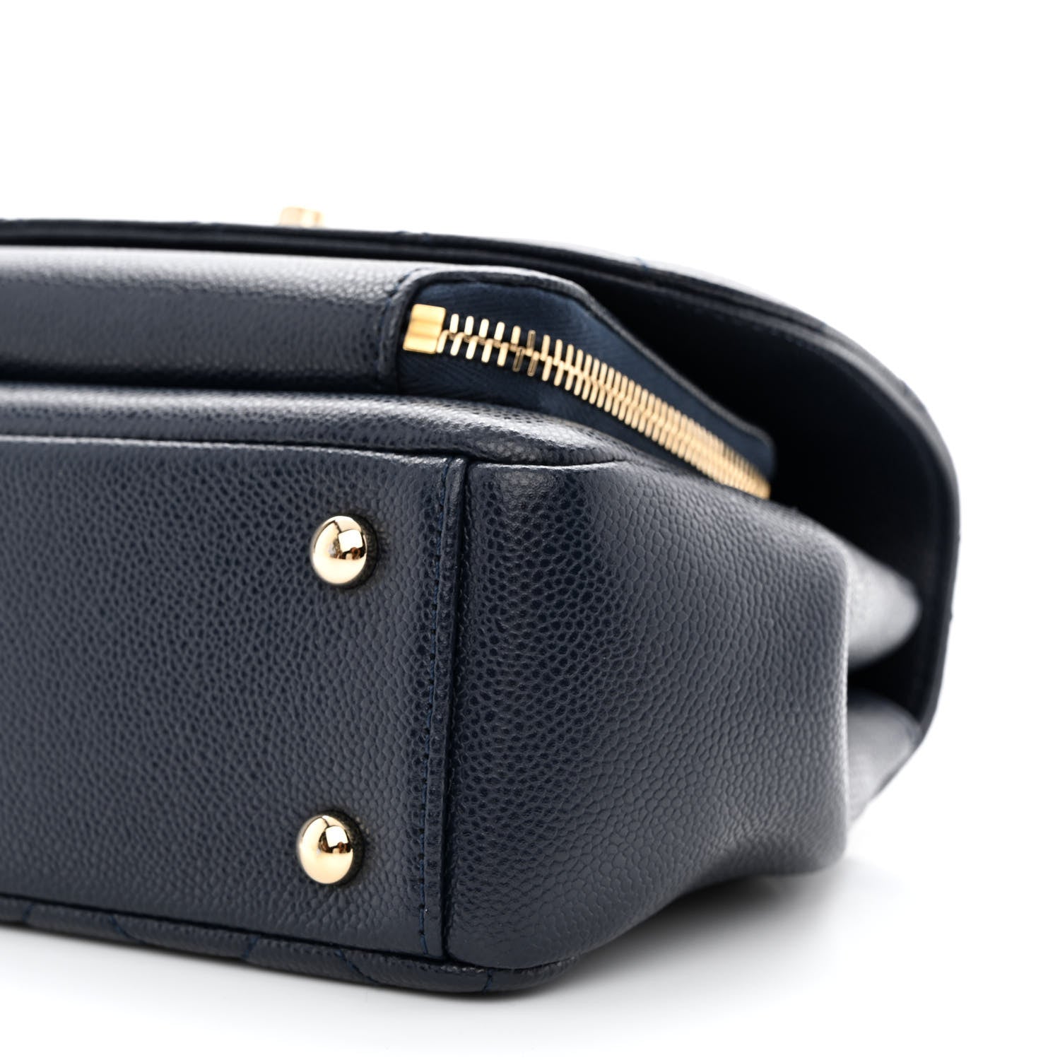 Chanel Caviar Quilted Small Business Affinity Flap Navy 10 of 11