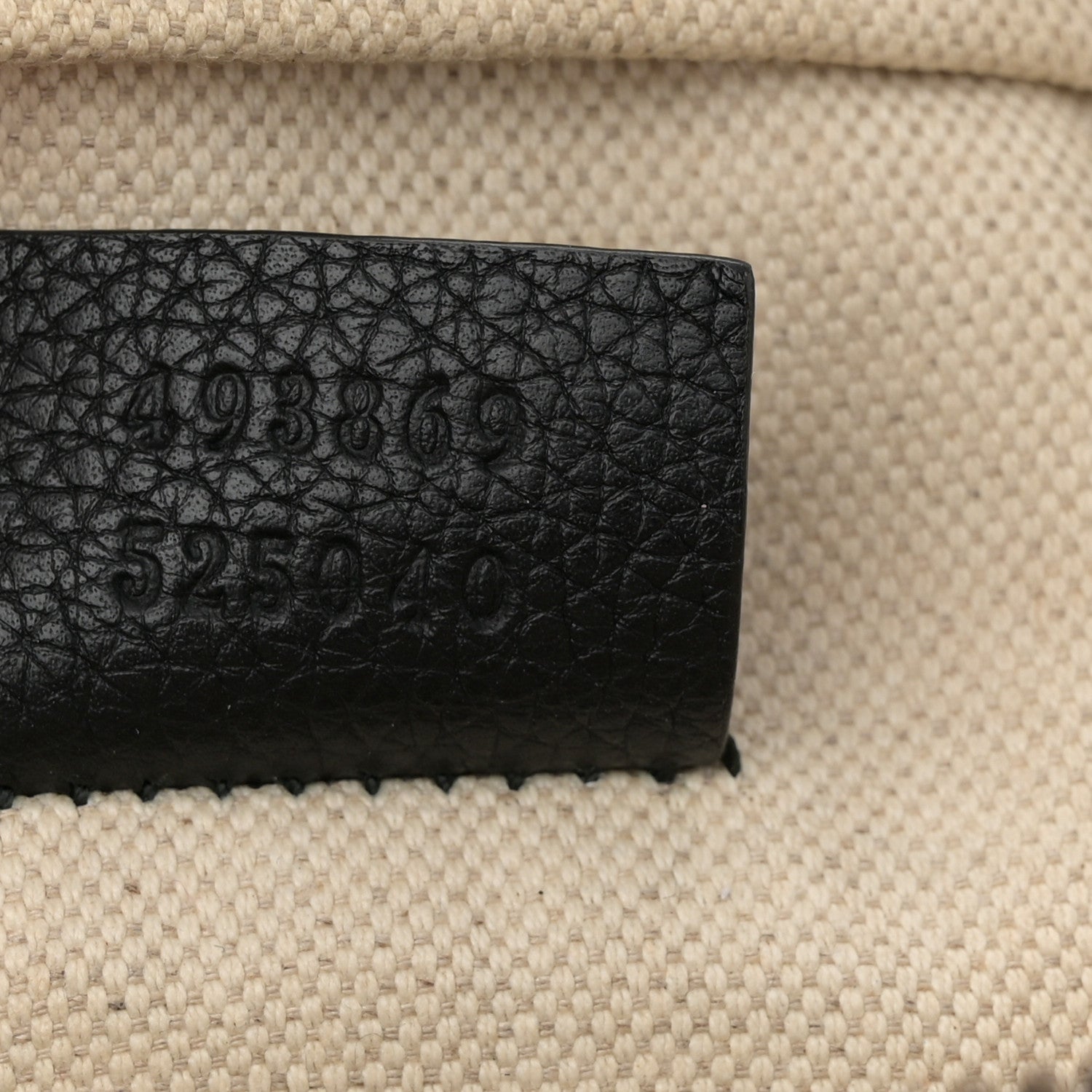 Gucci Grained Calfskin Logo Belt Bag Black 7 of 10