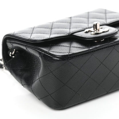 Chanel Caviar Quilted Mini Square Flap Black 8 of 9