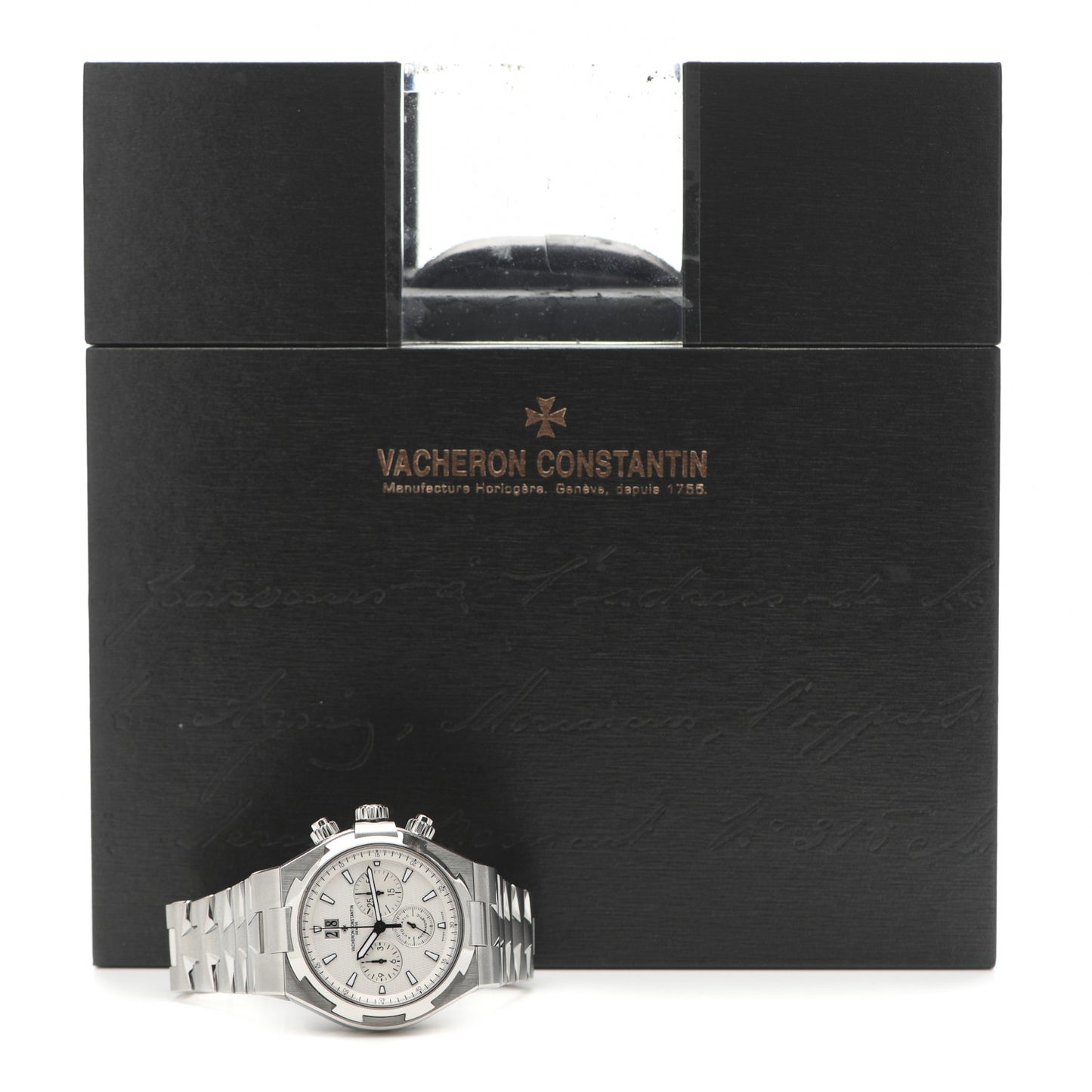 Stainless Steel 42mm Overseas Chronograph Automatic Watch 49150/B01A