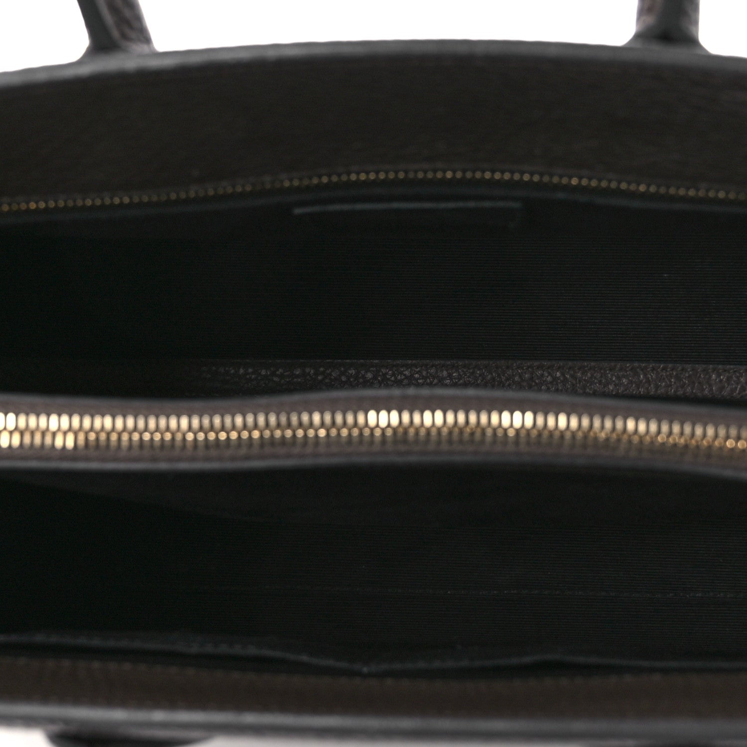 Saint Laurent Grained Calfskin Small Sac De Jour Dark Brown 5 of 11