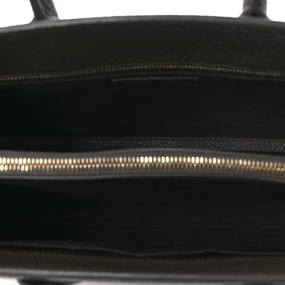 Saint Laurent Grained Calfskin Small Sac De Jour Dark Brown 5 of 11