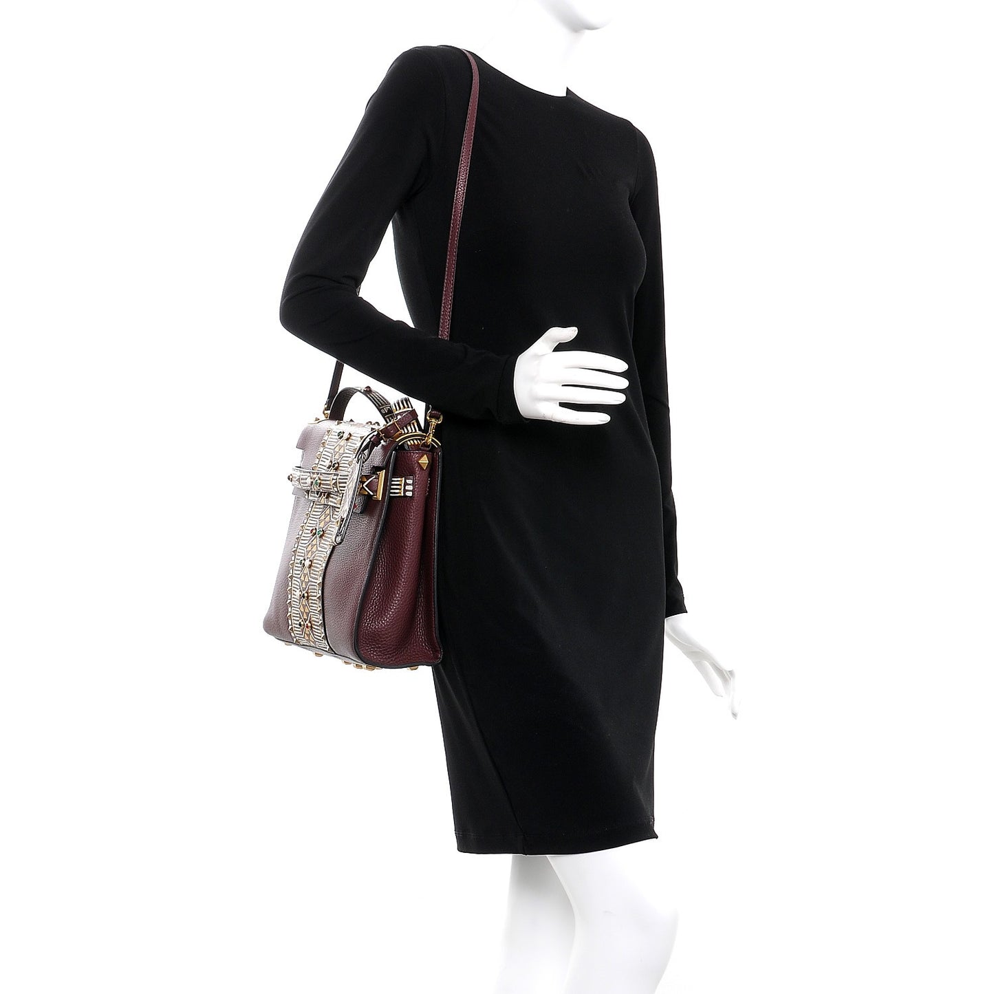 Alce Tribal Medium My Rockstud Frame Bag Rubin