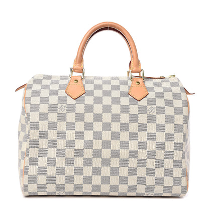 Louis Vuitton Damier Azur Speedy 30 1 of 10