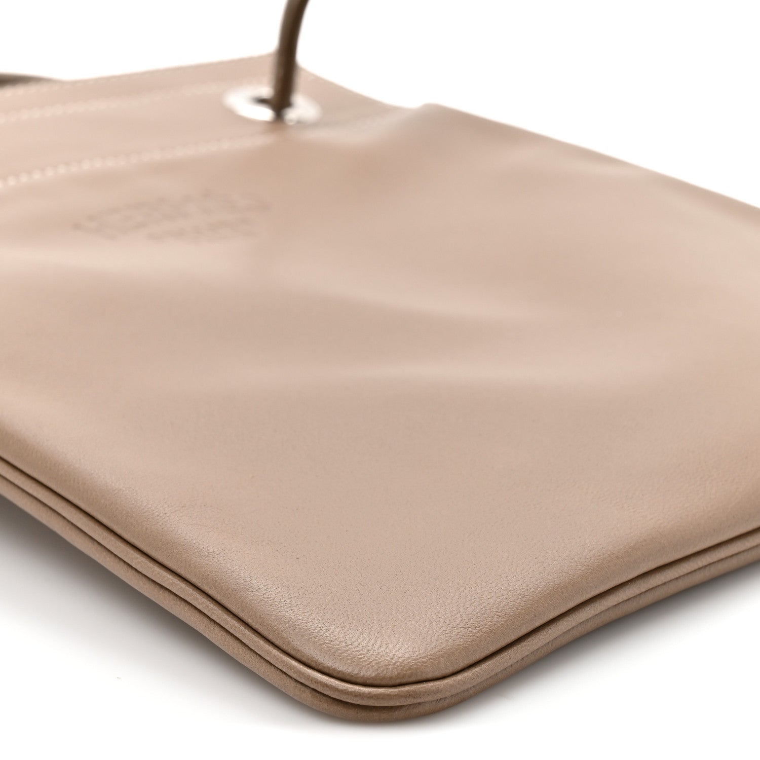 Hermes Milo Lambskin Swift Mini Aline Etoupe 10 of 11