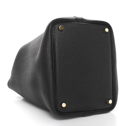 Hermes Taurillon Clemence Picotin Lock 18 PM Black 4 of 11
