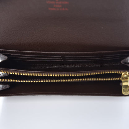 Louis Vuitton Damier Ebene Sarah Wallet 5 of 7