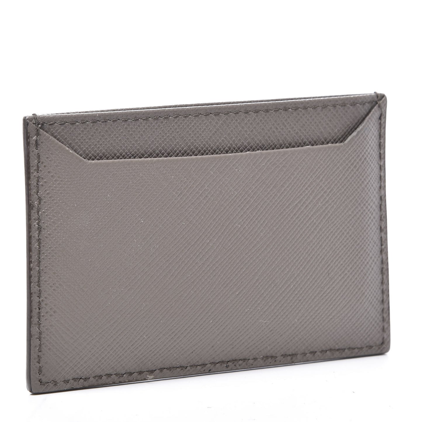 Saffiano Metal Card Case Argilla