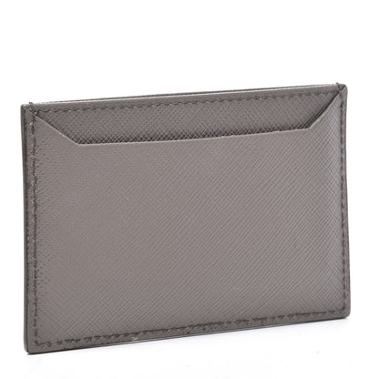 Prada Saffiano Metal Card Case Argilla 2 of 7