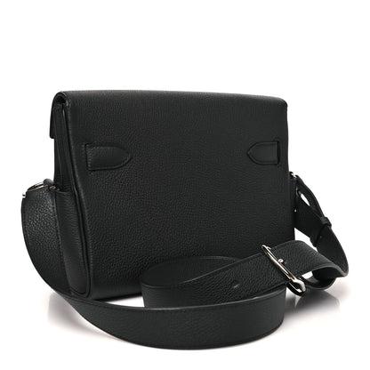 Hermes Togo Kelly Messenger PM Black 4 of 12