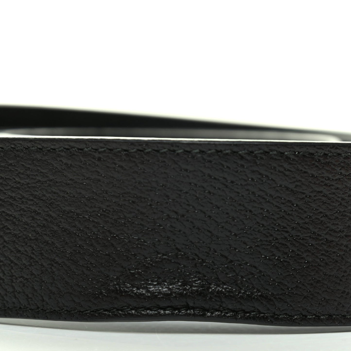 Textured Calfskin Double G 40mm Belt 90 36 Black