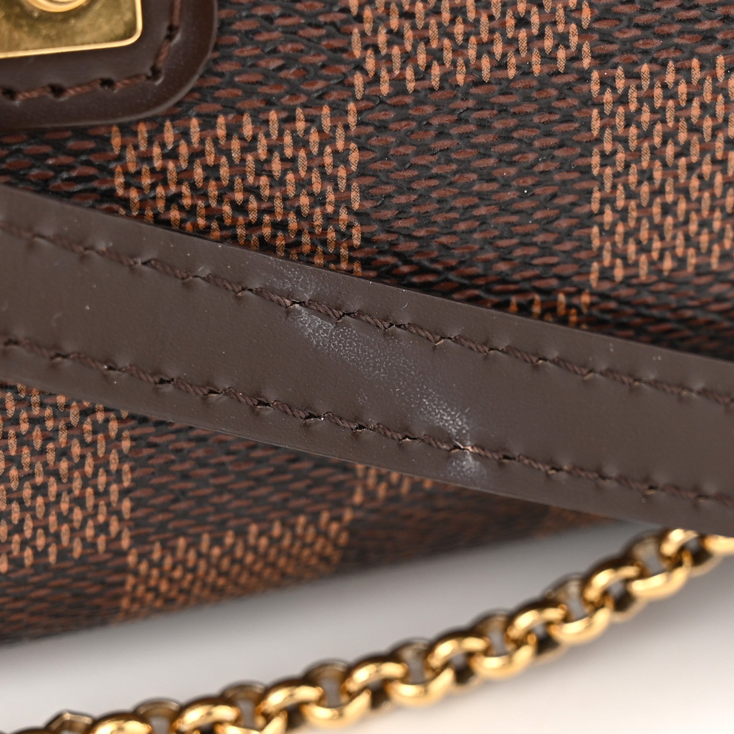 Louis Vuitton Damier Ebene Eva Clutch 11 of 12