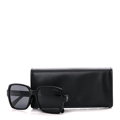 Chanel Acetate Square Sunglasses 5408-A Black 8 of 8
