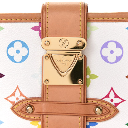 Louis Vuitton Monogram Multicolor Shirley White 6 of 7