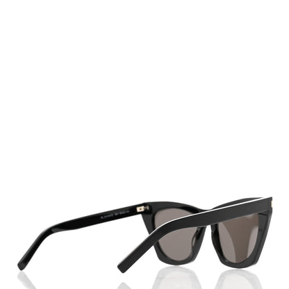 Saint Laurent New Wave SL214 Kate Cat Eye Sunglasses Black 4 of 9