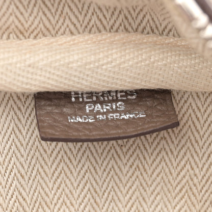 Hermes Taurillon Clemence Victoria II 35 Etoupe 6 of 15