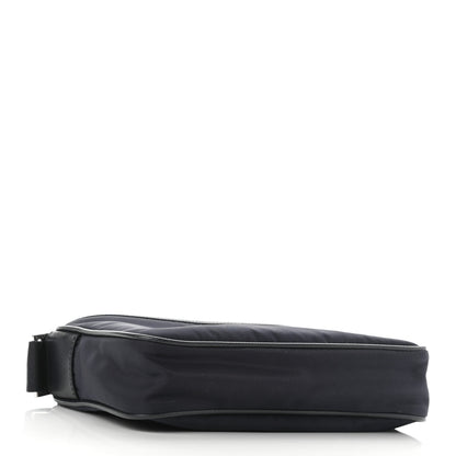 Prada Tessuto Nylon Saffiano Messenger Bag Baltico 6 of 16