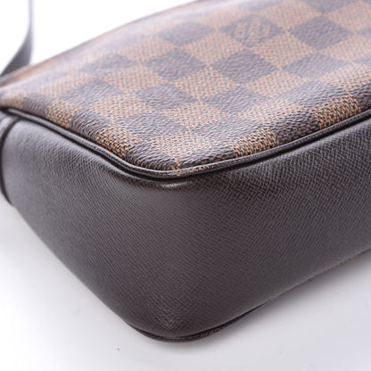 Louis Vuitton Damier Ebene Trousse Make Up Bag Pochette 8 of 11