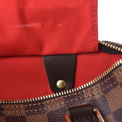 Louis Vuitton Damier Ebene Speedy Bandouliere 25 6 of 10