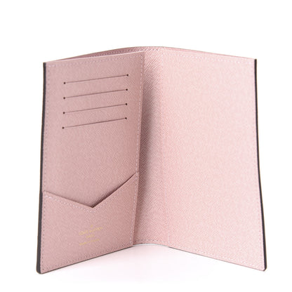 Louis Vuitton Monogram 2020 Christmas Animation Big Wheel Passport Cover Rose Ballerine 5 of 10
