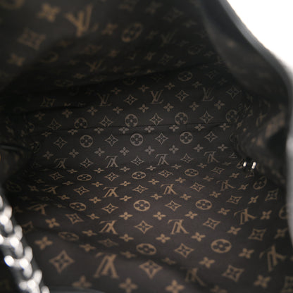 Louis Vuitton Calfskin Monogram Atlantis Vibe MM Black 6 of 10