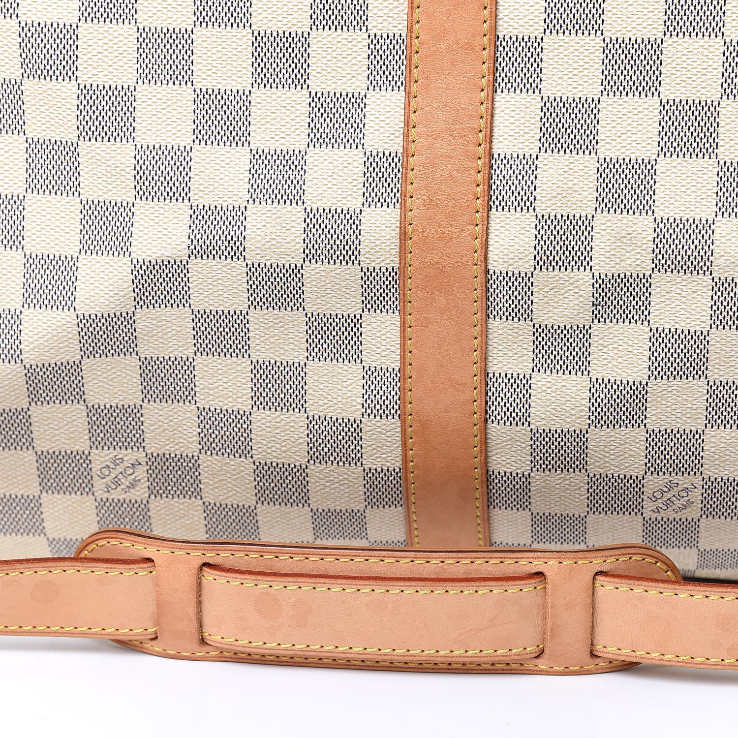 Louis Vuitton Damier Azur Keepall Bandouliere 55 16 of 16