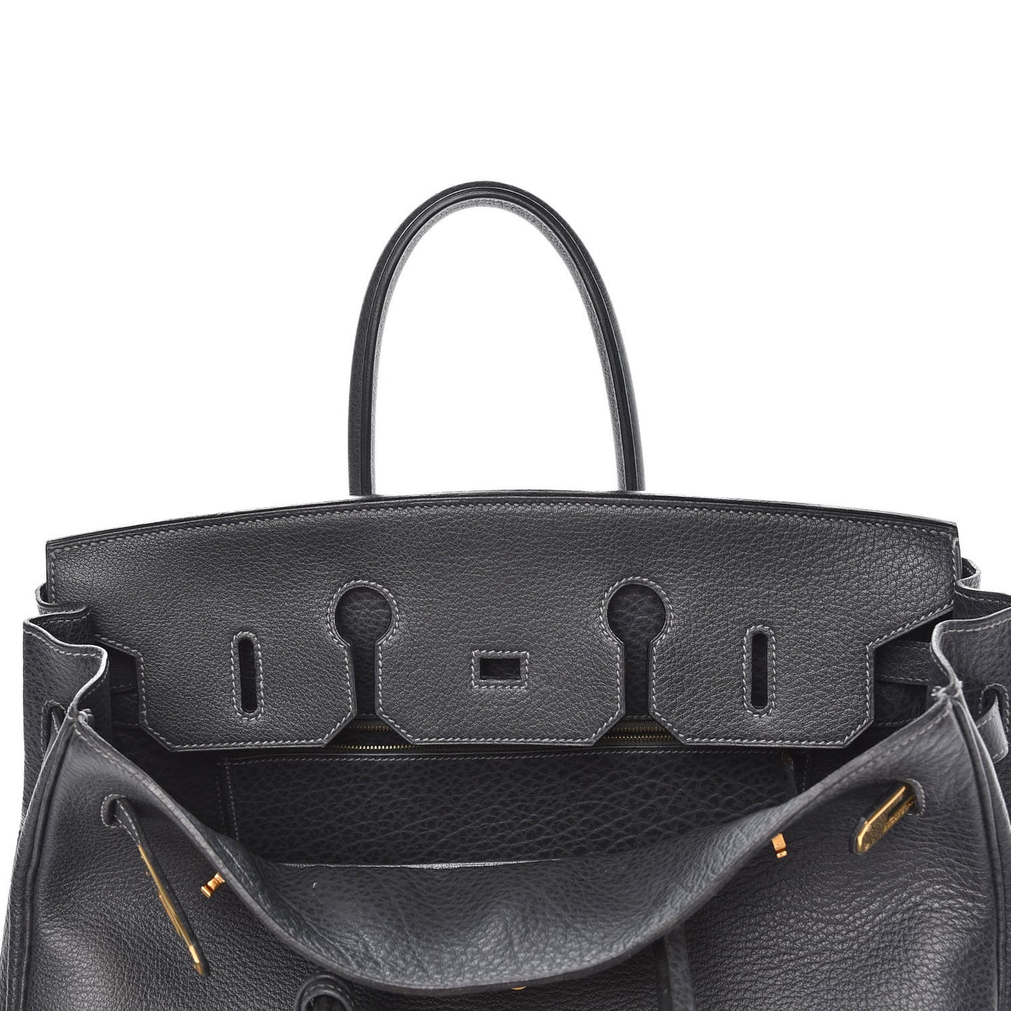 Buffle Skipper Birkin 35 Graphite
