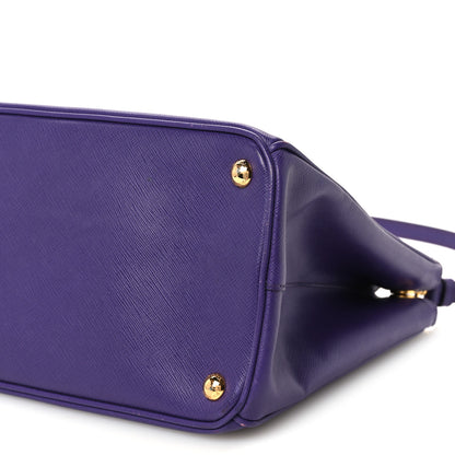 Prada Saffiano Medium Galleria Double Zip Tote Viola 13 of 13