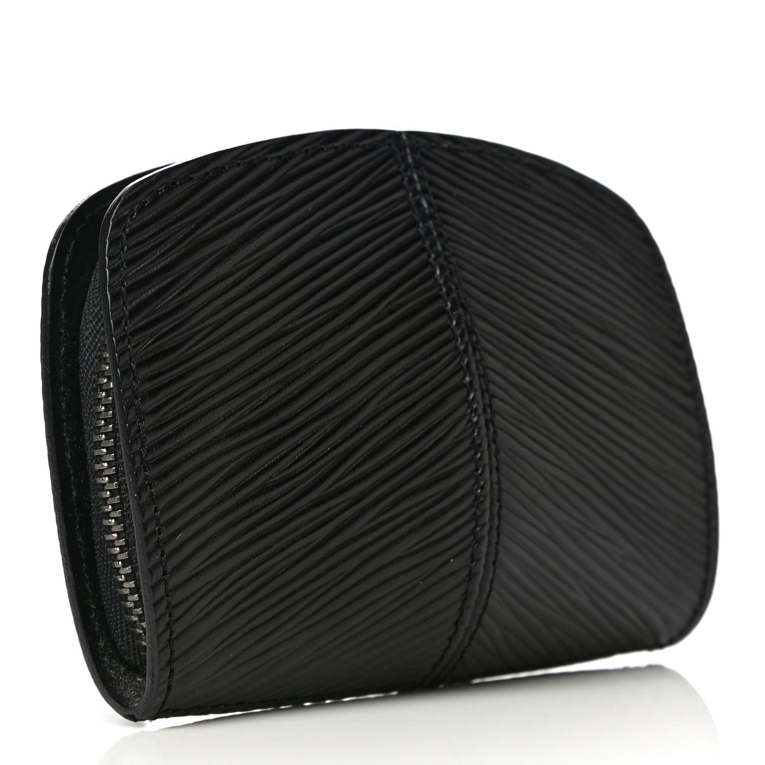 Louis Vuitton Epi Demi Lune Coin Purse Black 3 of 10