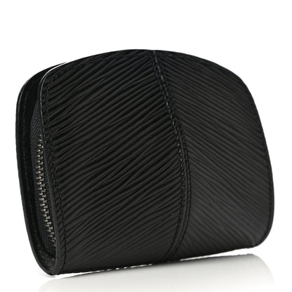 Louis Vuitton Epi Demi Lune Coin Purse Black 3 of 10