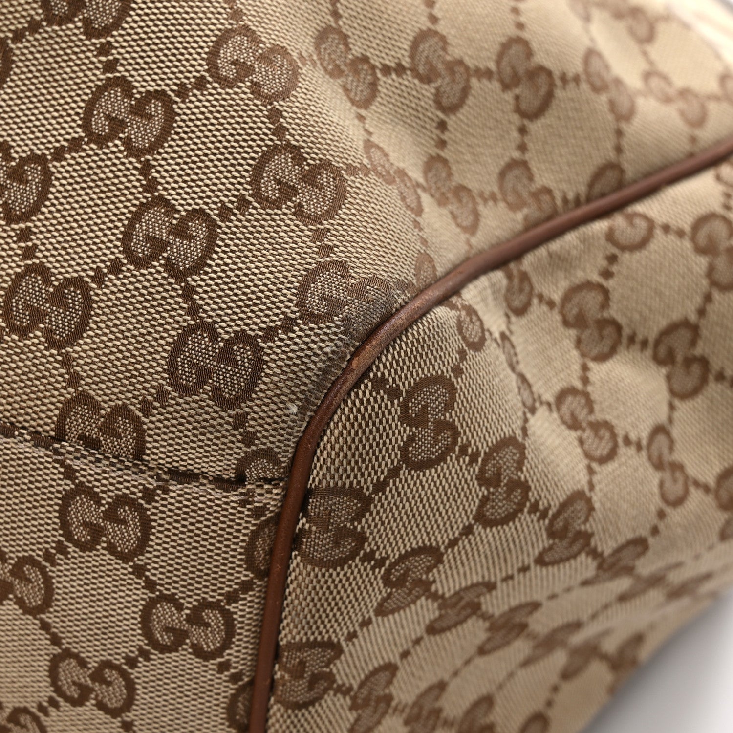 Gucci Monogram Large Sukey Tote Brown 12 of 12