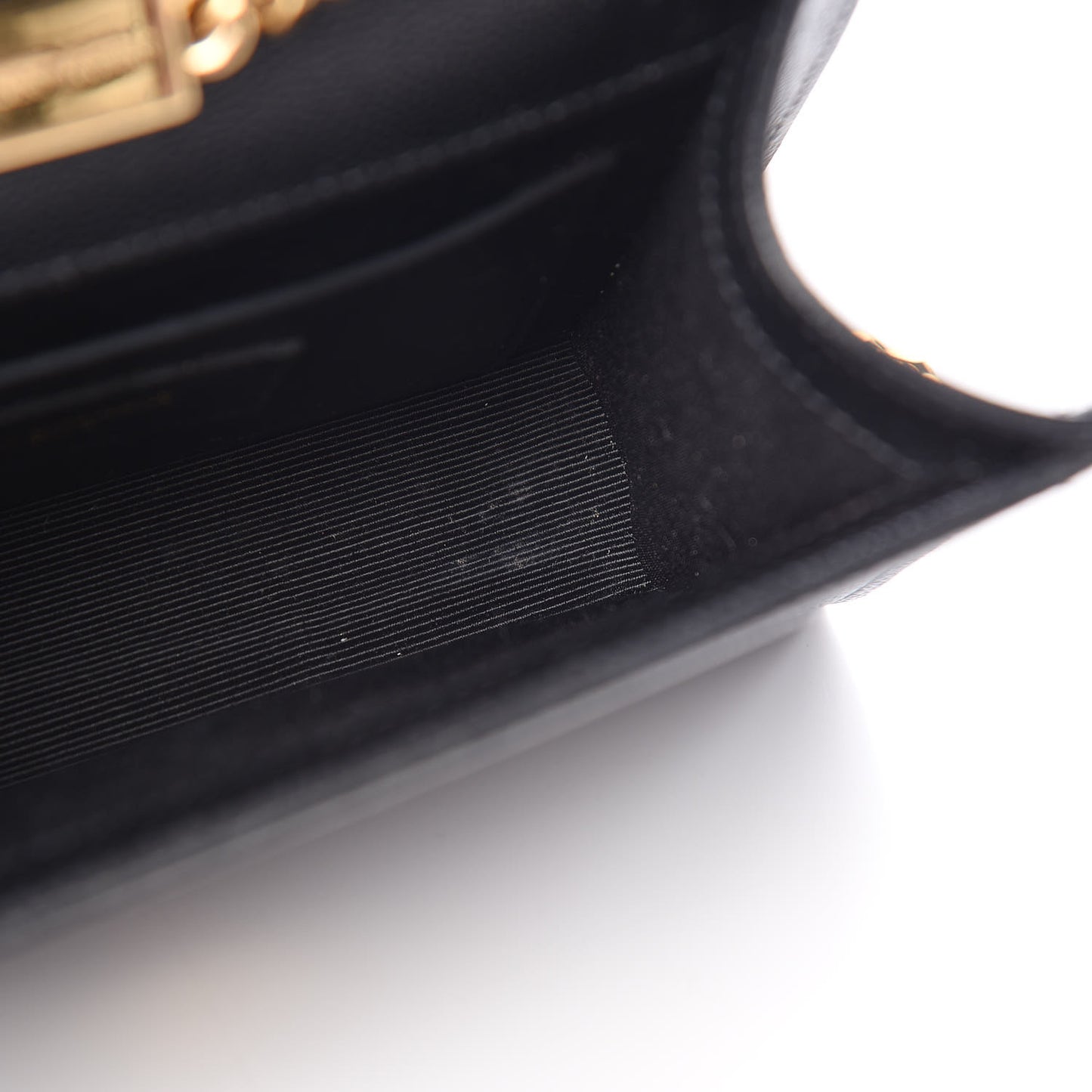 Grain De Poudre Small Monogram Kate Satchel Black