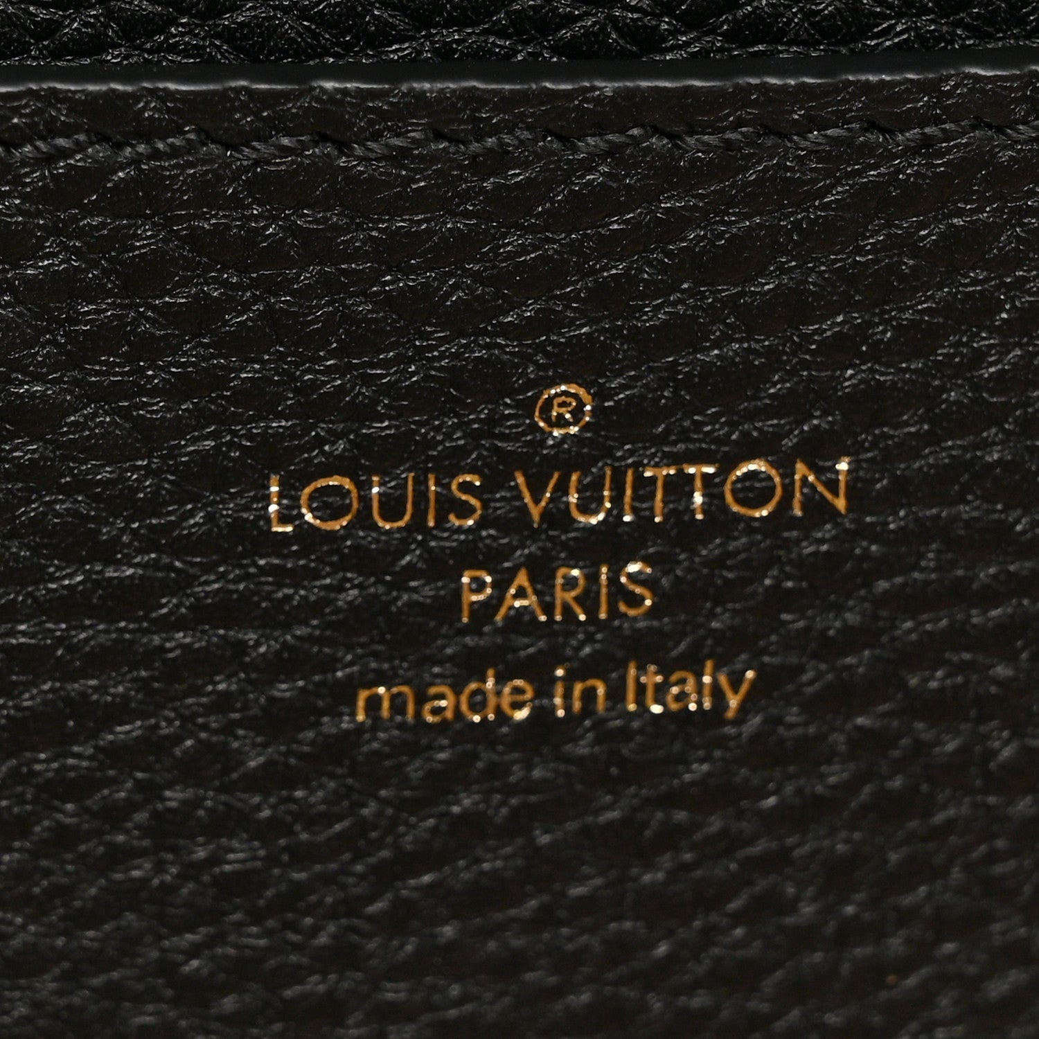 Louis Vuitton Grained Calfskin LV Pont 9 Soft MM Black 6 of 12