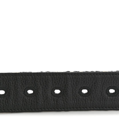 Christian Dior Oblique 35mm Belt 100 40 Beige Blue 4 of 8