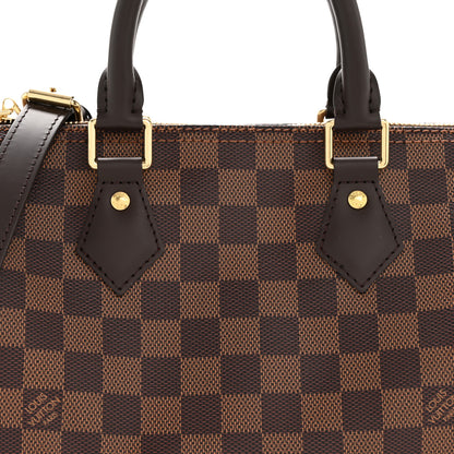 Louis Vuitton Damier Ebene Speedy Bandouliere 25 8 of 10