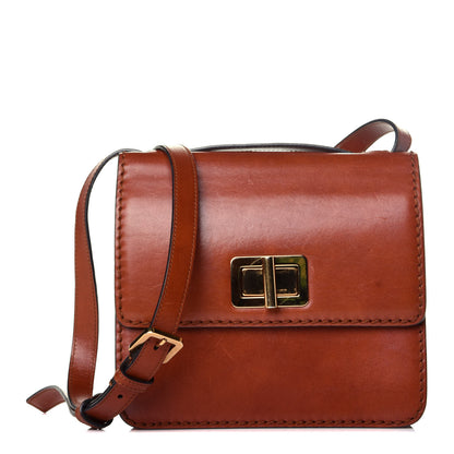 Chloe Calfskin Louise Shoulder Bag Brown 1 of 9