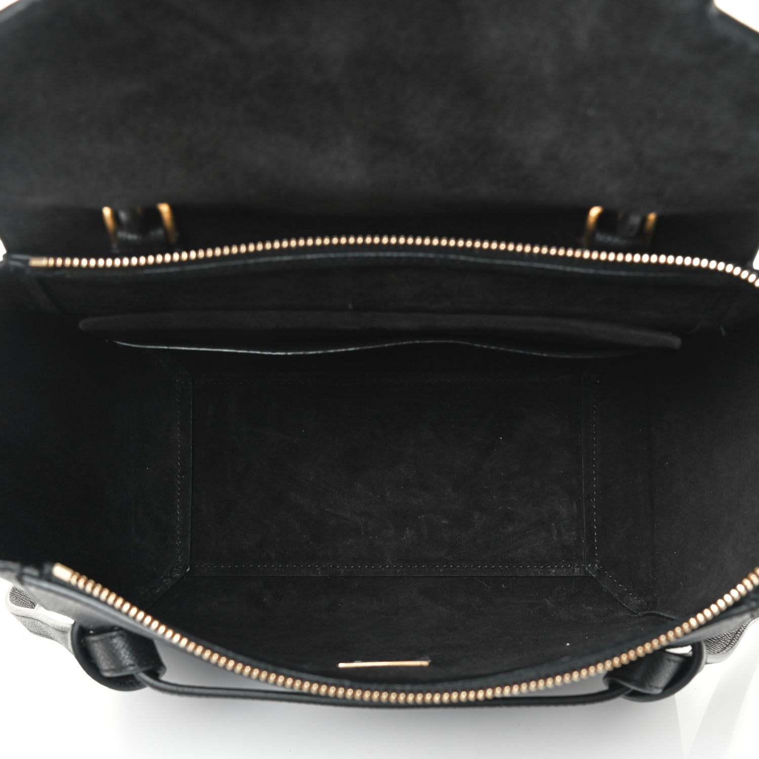 Celine Baby Grained Calfskin Micro Belt Bag Black 9 of 15